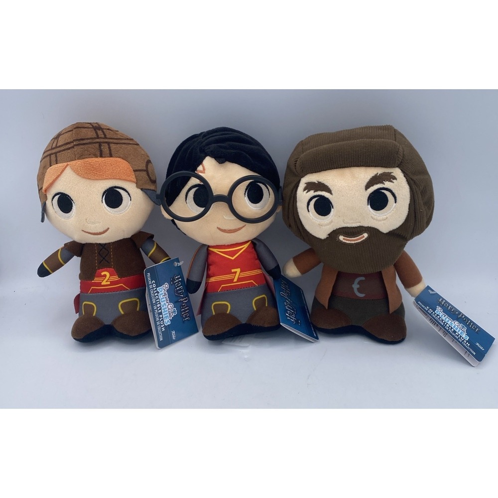 #1914 NWT Funko Harry Potter - 3 Super Cutie Plushies Collectible Plush